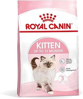 Feline Health Nutrition Kitten Dry Cat Food - For 4-12 Month Old Kittens - 0.4kg Bag