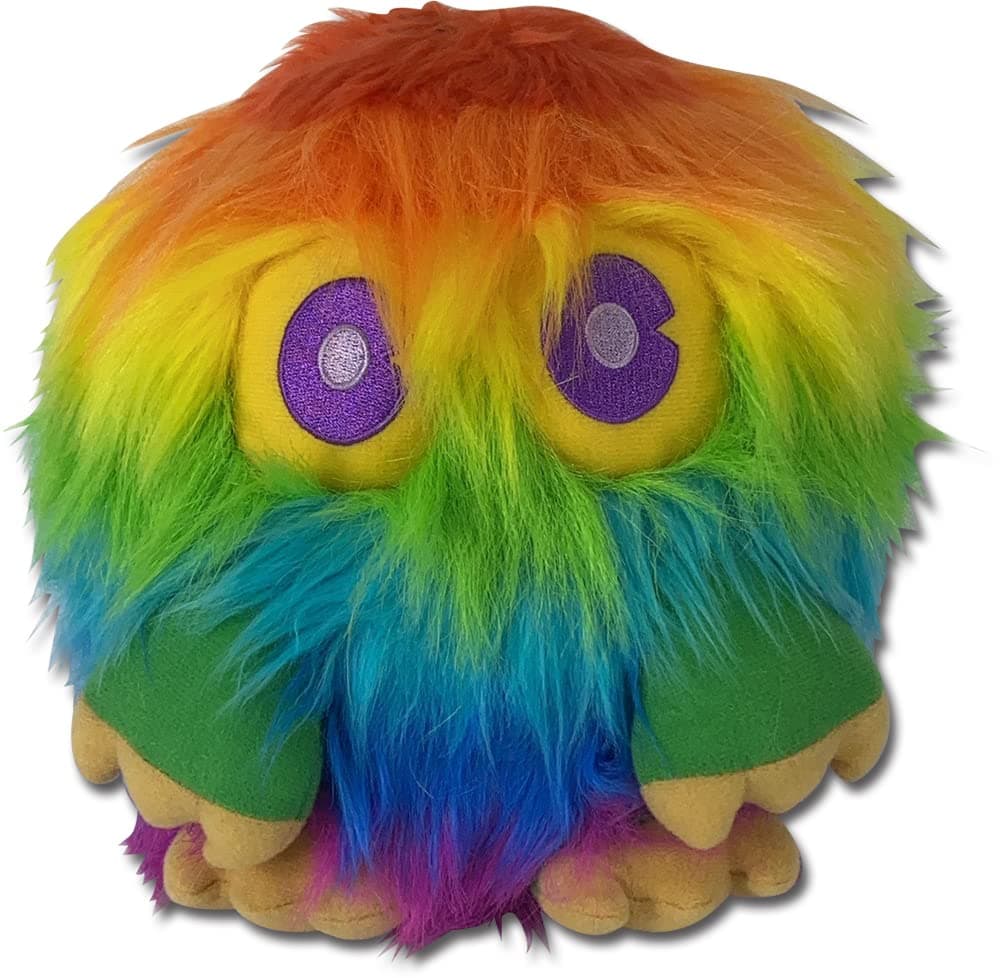Yu-Gi-Oh!- S3 Rainbow Kuriboh Plush 8" H, Multi-Colored