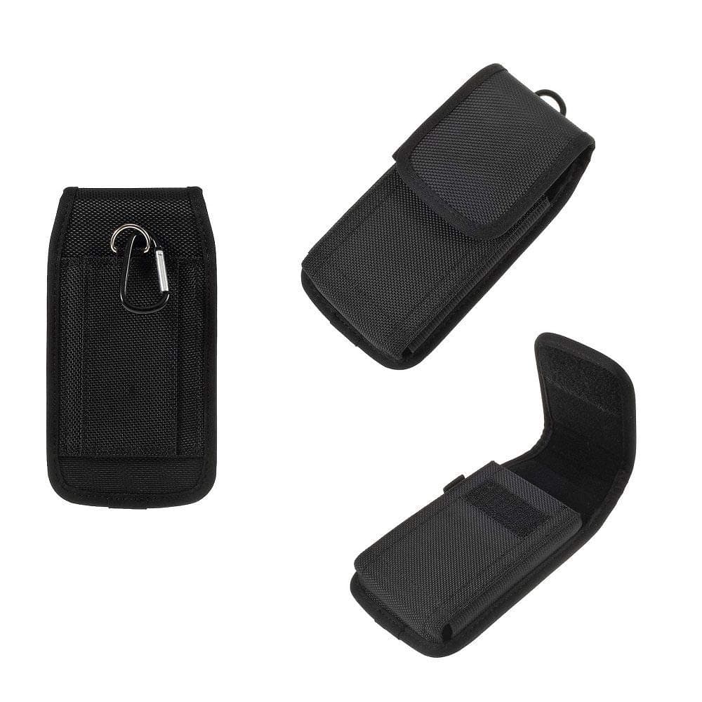 Belt Case Cover Business Nylon for NOKIA E72 - Black