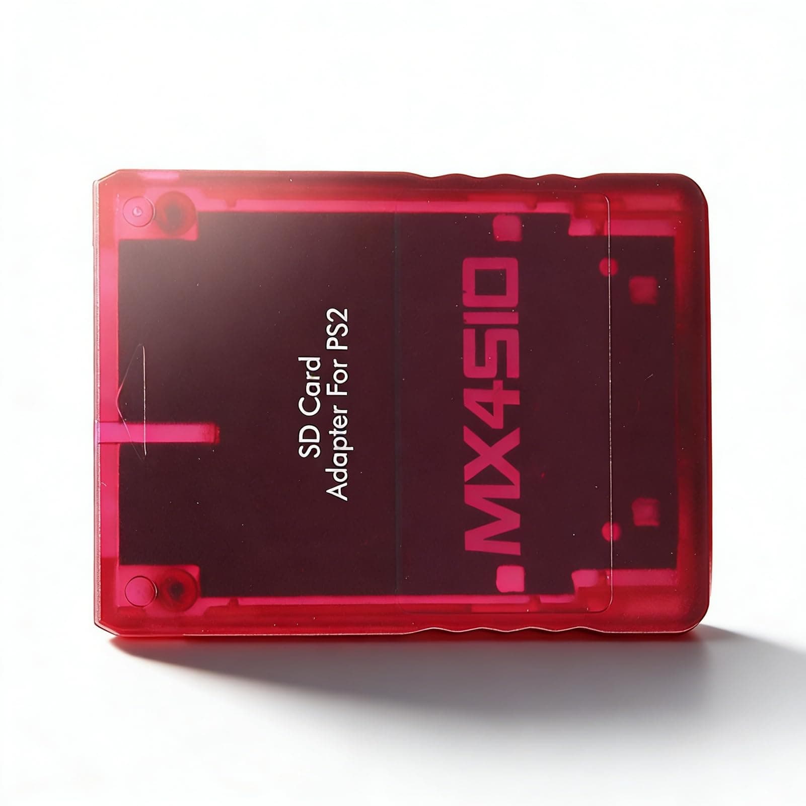 Zunate MX4SIO SIO2SD Reader Adapter, Hand Made Stable Replacement MX4SIO TF Adapter for (Red)