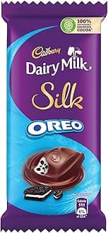 Cadbury Dairy Milk Silk Oreo Chocolate Bar, 60 g