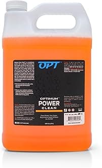 Optimum Power Clean - All Purpose Car Cleaner - Exterior and Interior, Bug and Tar Remover, Great for Boat, Motorcycle, RV, and Car Detailing (1 Gallon)