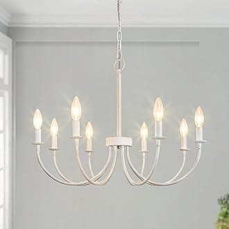 26” 8 Light French Country Chandelier