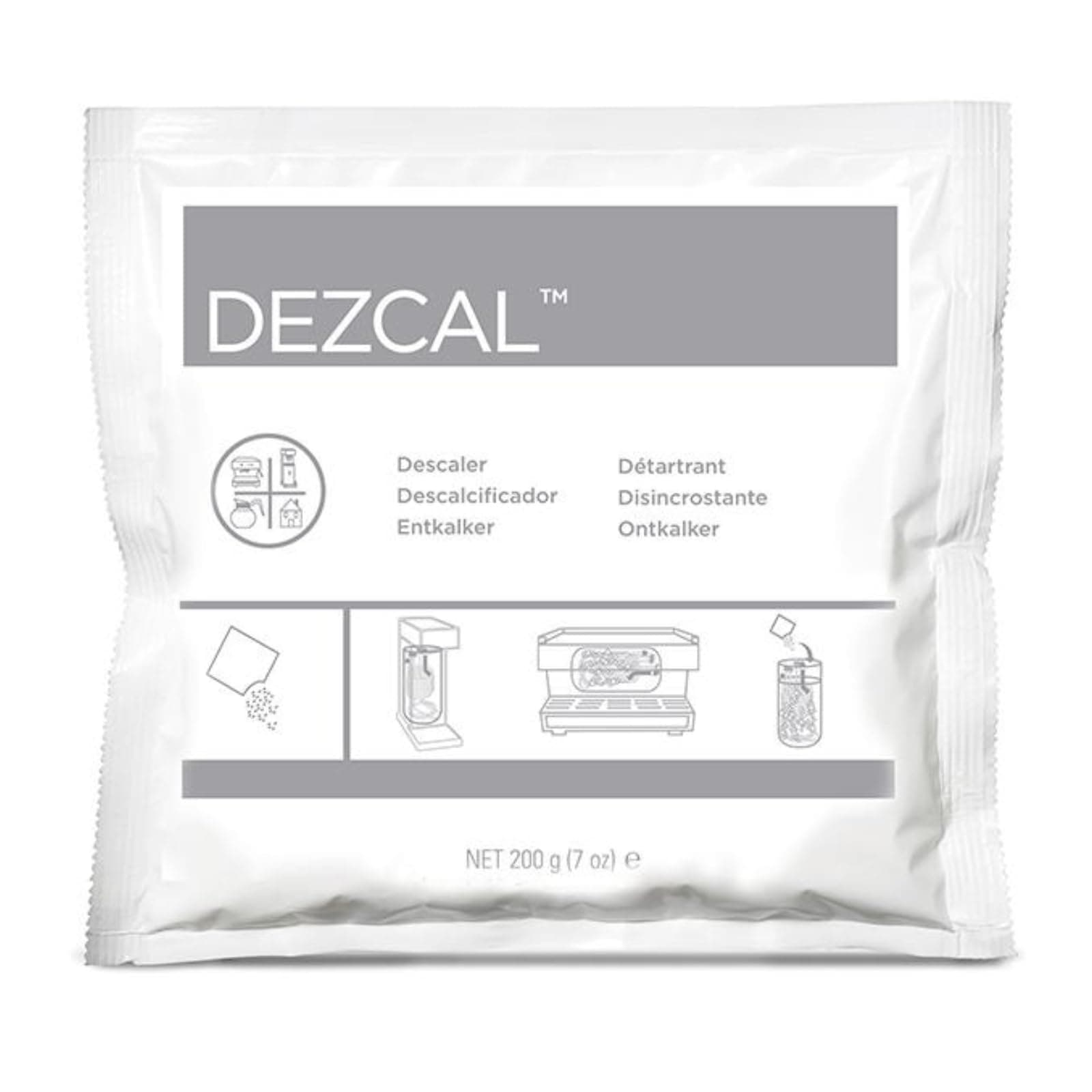 Dezcal Activated Scale Remover - 7 oz - For Use on Commercial Boilers and Heating Elements of Coffee and Espresso Equipment