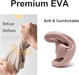 Massage Slippers Women Men Sandals Open Toe Shower Shoes Summer House Slippers for Bath Plantar Fasciitis Slides Ladies Girls Gym Non Slip Indoor