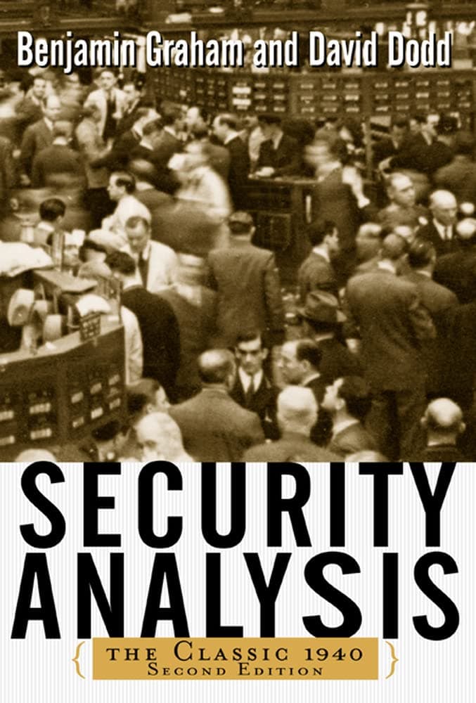 Security Analysis: The Classic 1940 Hardcover – October 10, 2002