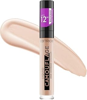 Liquid Camouflage High Coverage Concealer | Ultra Long Lasting Concealer | Oil & Paraben Free | Cruelty Free (007 | Natural Rose)