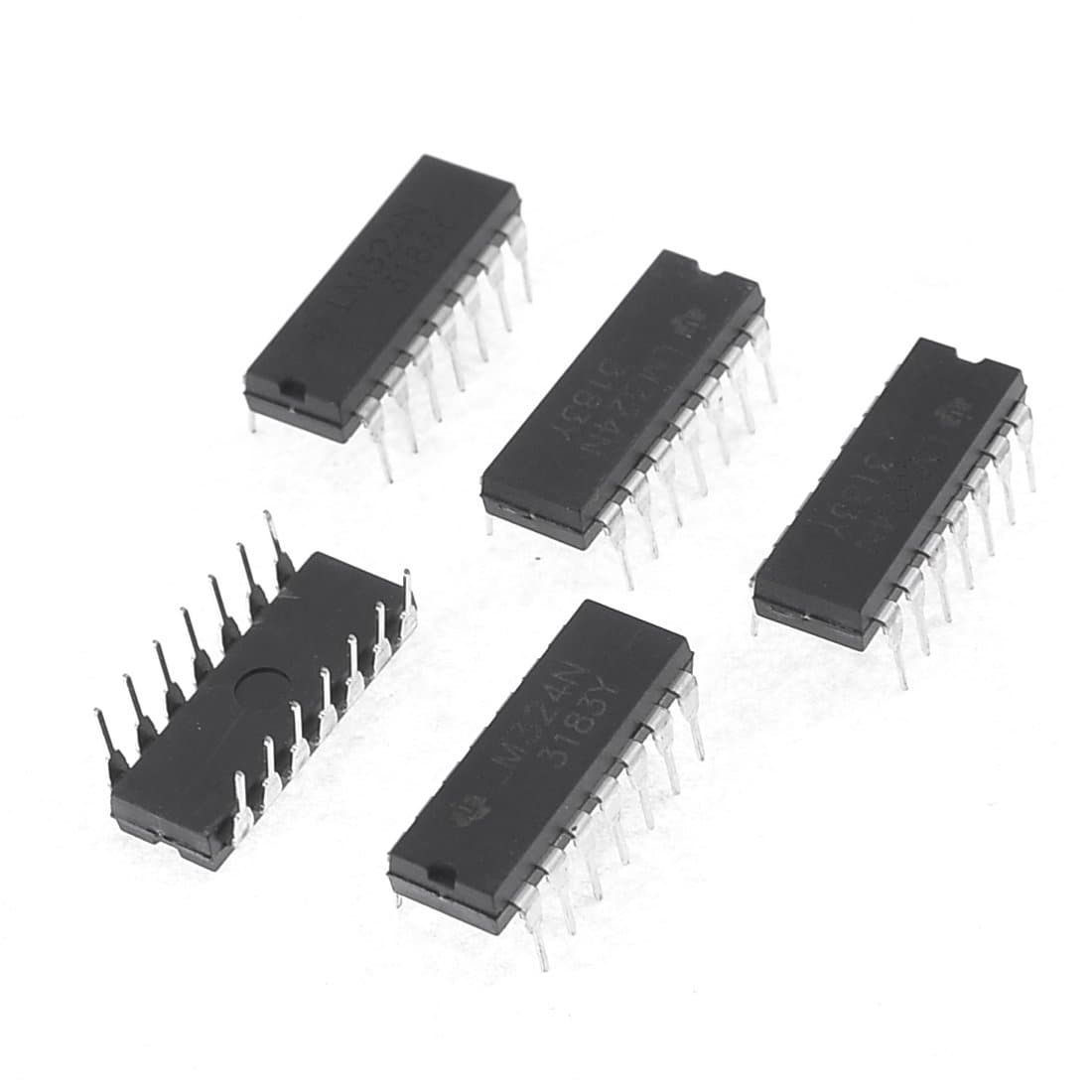 Texas Instruments LM324N Quad Operational Amplifier (Pack of 5)