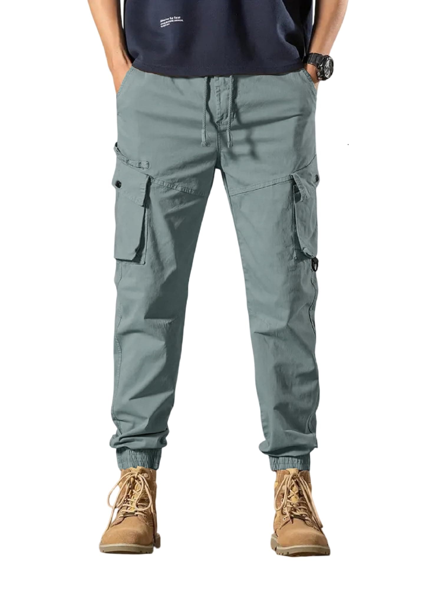 Lymio Men's Regular Fit Low Rise Cargo || Cotton Cargo Pants ||(Cargo-58-61)