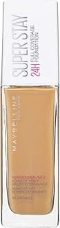MAYBELLINENew York Foundation, Superstay 24 Hour Longlasting Foundation, Lightweight Feel, Water and Transfer Resistant, 30 ml, Shade: 60, Caramel