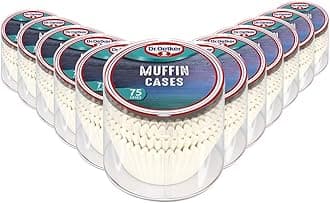 Dr. Oetker Muffin Cases, 770 g, white