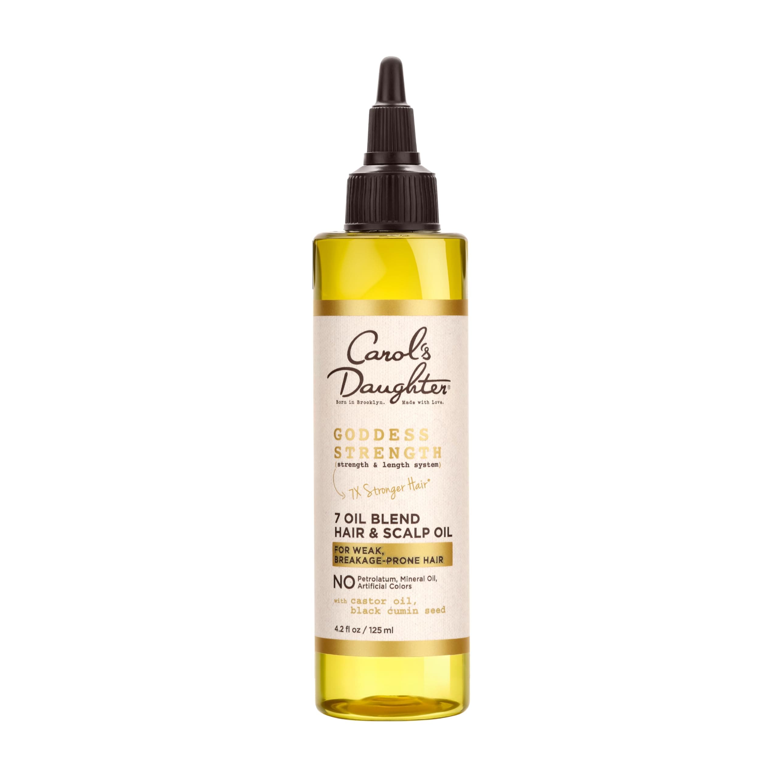 Carol's Daughter, Goddess Strength, 7 oli per capelli e cuoio capelluto, per capelli fragili, 125 ml