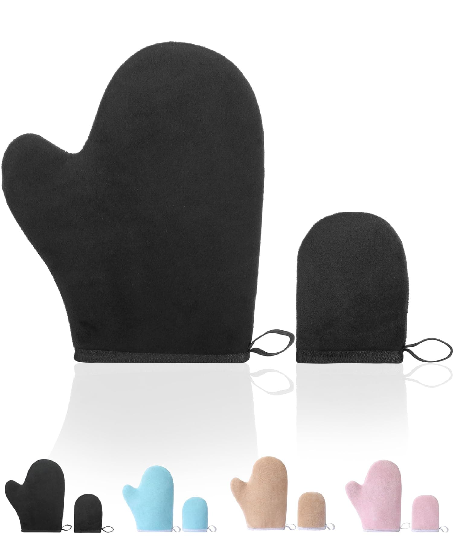Slick- Tanning Mitt for Self Tan with Mini Face Tan Mitt, Self Tanner Mitt, Tanning Mitt, Tanning Mitts, Tan Mitt, Tanning Glove for Self Tan, Self Tanner Mitt Applicator, Tan Mitt Applicator
