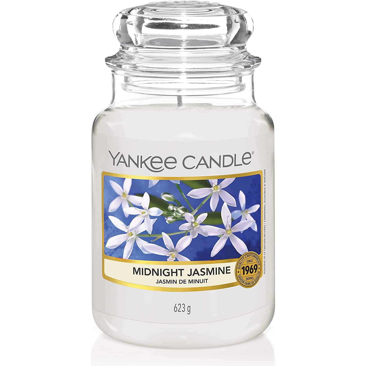 Yankee Candle Large Jar Candle, Midnight Jasmine