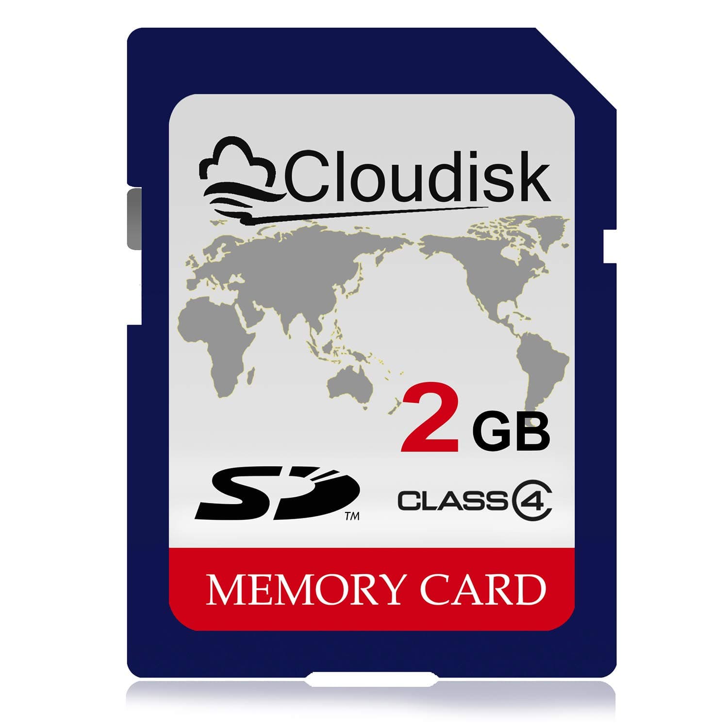 SD Card 2GB Class 4 Flash Memory Card 2G SLC Stanard Secure Digital Cards (2 GB)
