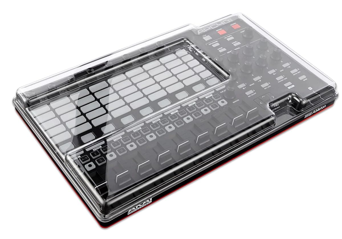 Decksaver Cover for Akai APC40 MK2 - Super-Durable Polycarbonate Protective lid in Smoked Clear Colour, Made in The UK - The Producers' Choice for Unbeatable Protection
