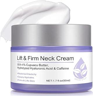 ZIXAOK Neck Firming Cream - Anti-Aging Neck Cream for Tightening and Wrinkles...