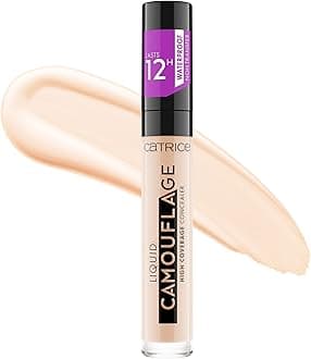 Catrice | Liquid Camouflage High Coverage Concealer | Ultra Long Lasting Concealer | Oil & Paraben Free | Cruelty Free (001 | Fair Ivory)