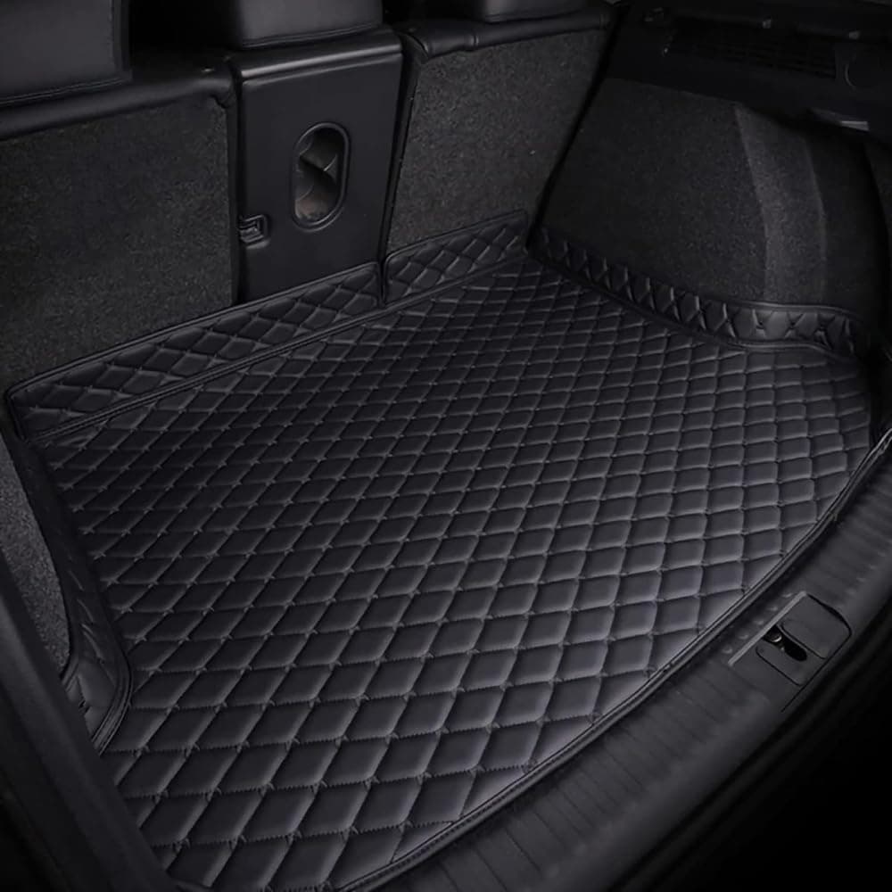 Car Cargo Liners for Mazda CX-60 CX60 2022 2023 2024,Leather Rear Trunk Mats Boot Mats Liner Pad Durable All Weather Protector Interior Accessories,A