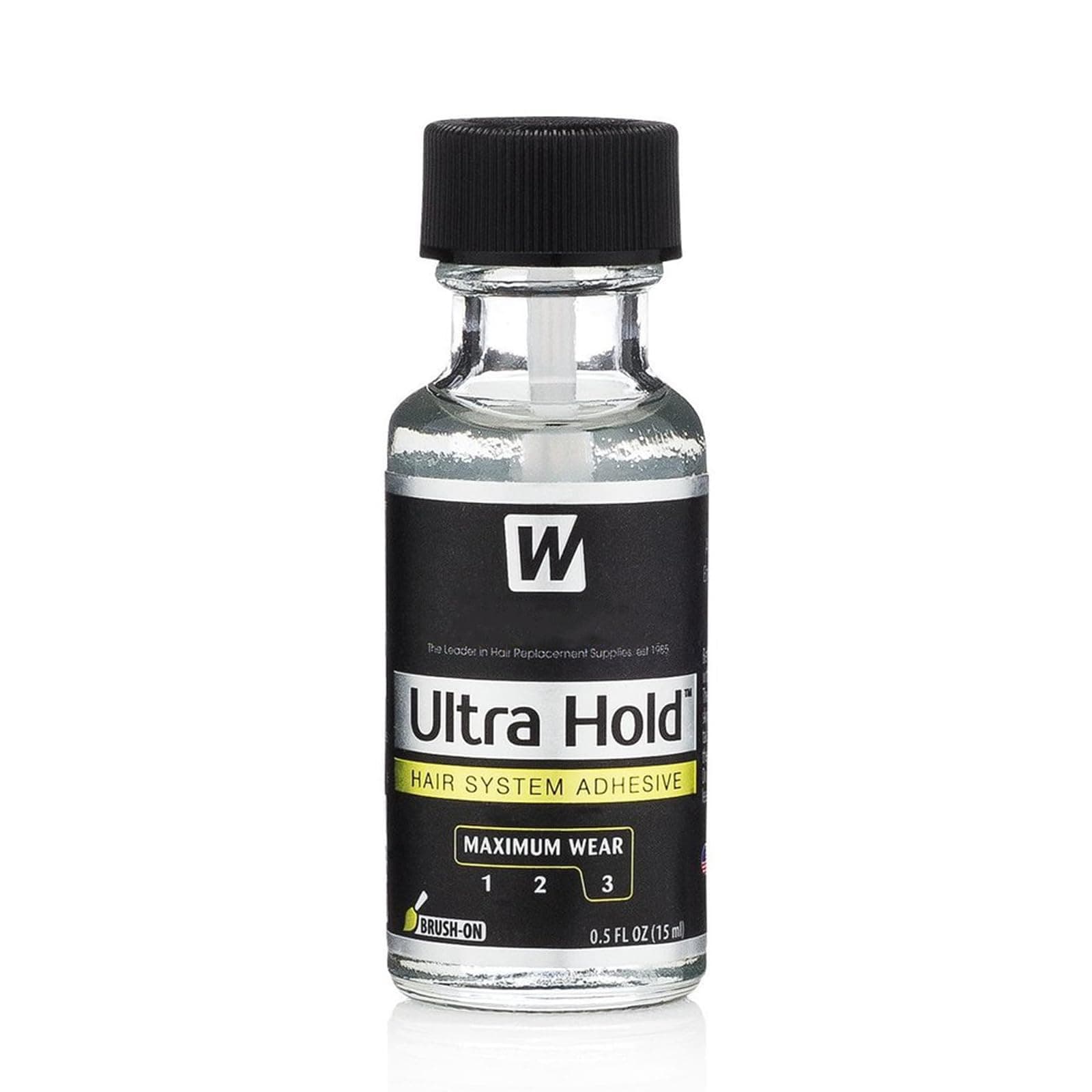 Wig Glue - Wig Glue Lace Front - Strong Hold Invisible Bonding Adhesive Hair glue for wigs - Waterproof Latex-Free and Oil-Resistant ig Adhesive(15ml)