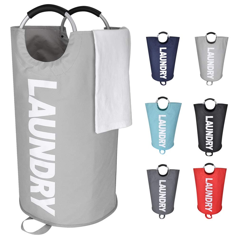 Amazon Brand – Eono 90L Large Laundry Basket, Collapsible Fabric Laundry Hamper, Foldable Clothes Bag, Folding Washing Bin- Grey, L Amazon Basics Foldable Rectangular Laundry Basket, Beige,brown Amazon Brand – Eono Laundry Basket, 70CM Large Laundry Basket Tall and Slim, Laundry Basket with Lid Mesh, Easy Transport Laundry Basket on Wheels Flexible Working, Collapsible Laundry Basket (White)… Amazon Brand – Eono Cloth Clothes Basket, 60CM Handy Hanging Laundry Basket Tall and Slim Hamper Waterproof Laundry Bag Collapsible Travel with Breathable Mesh Cover and Soft Handle Laundry Hamper Amazon Basics Foldable Fabric Rectangular Laundry Hamper With Detachable Brackets, Orange, 40.6 cm x 33 cm x 43.6 cm