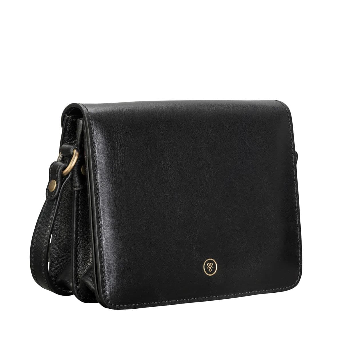 Maxwell Scott Personalised Ladies Quality Leather Small Shoulder Bag | The Lucca | Handcrafted In Italy