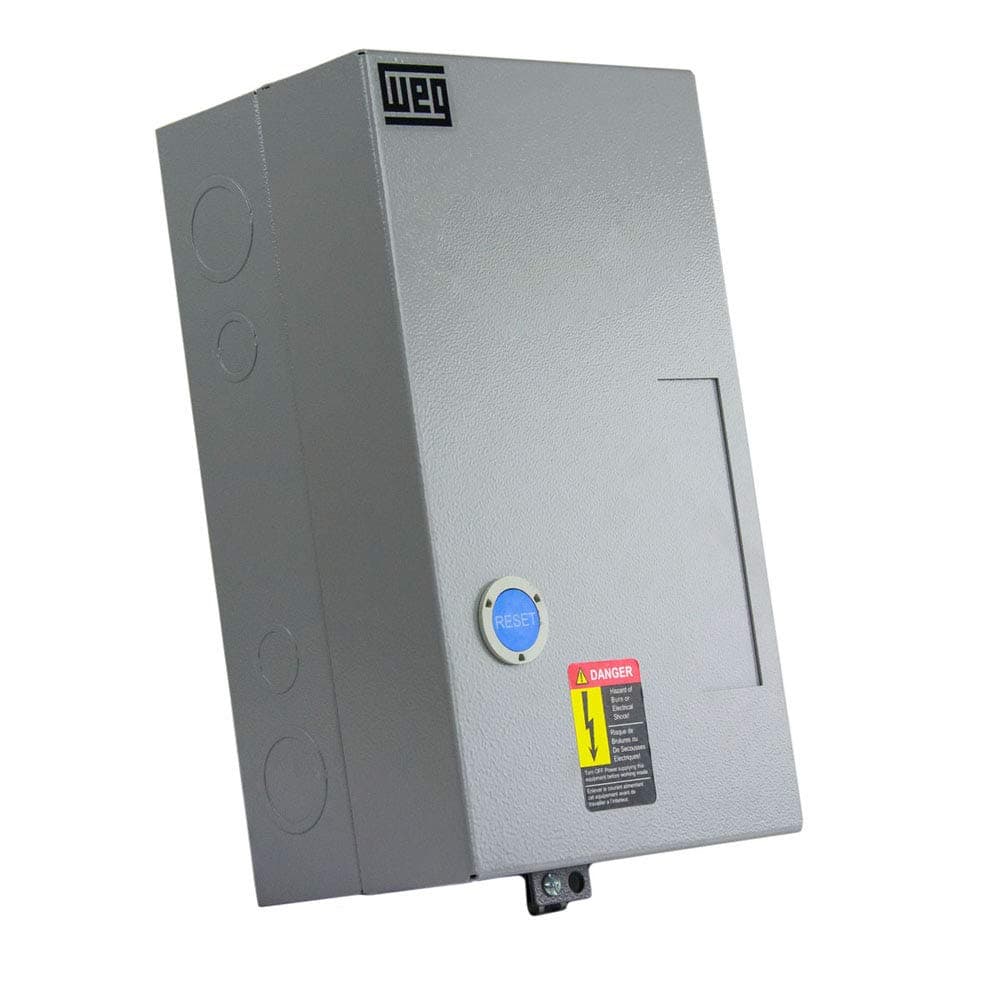 WEG 15 HP Three Phase Magnetic Starter Electric Motor Control NEMA 1 208-240 V