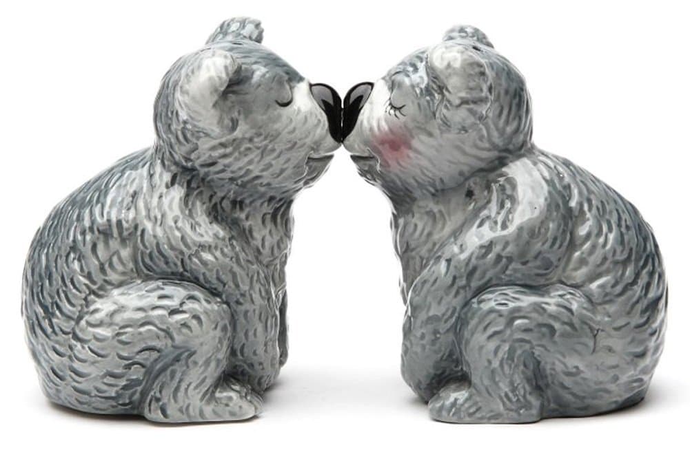 Magnetic Salt and Pepper Shaker - Koala Bears