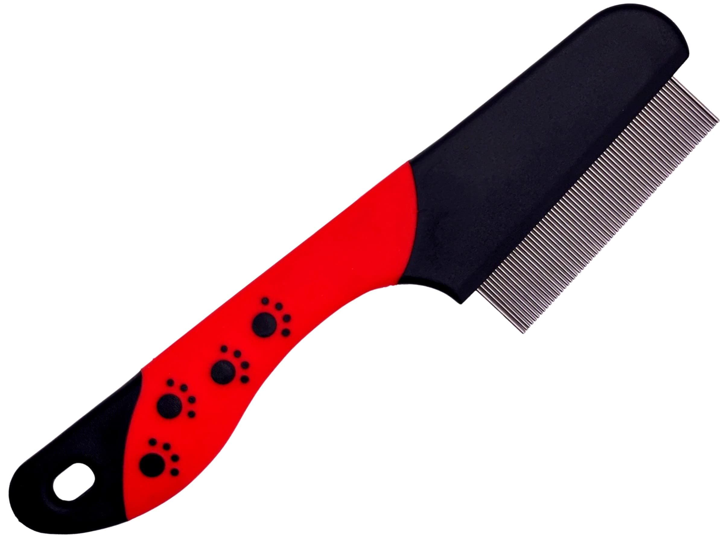 Masterclip Flea Removal Grooming Comb for Cats, Dogs, Rabbits. Effective against Fleas, Nits, Biting Pests, Ticks, Flea Dirt, Ectoparasites