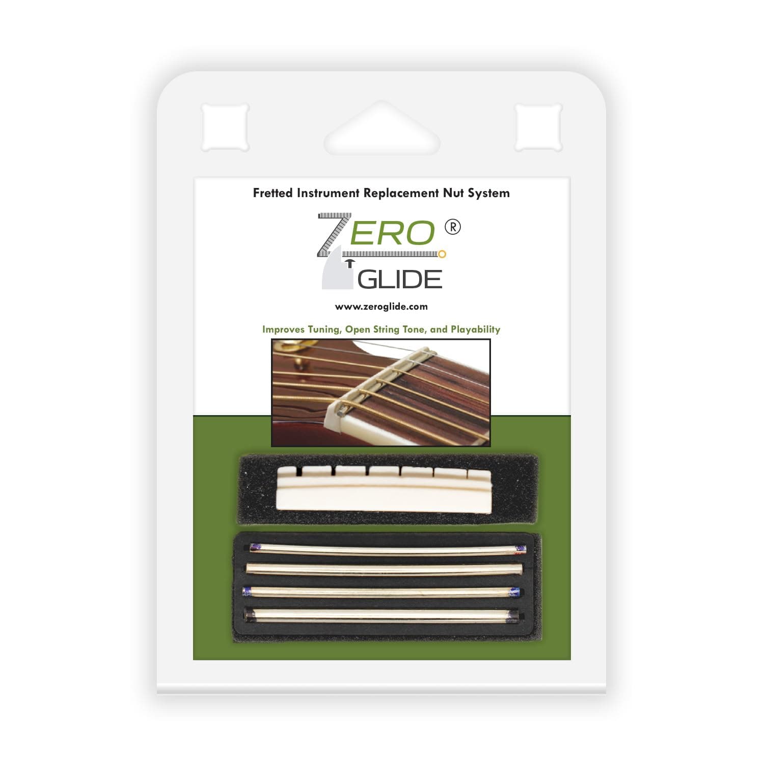 ZS-5 Slotted Replacement Nut for Guitars (Common on Taylor)