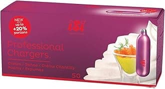 ISI 74599 ISI Professional Cream Chargers - Pack of 50