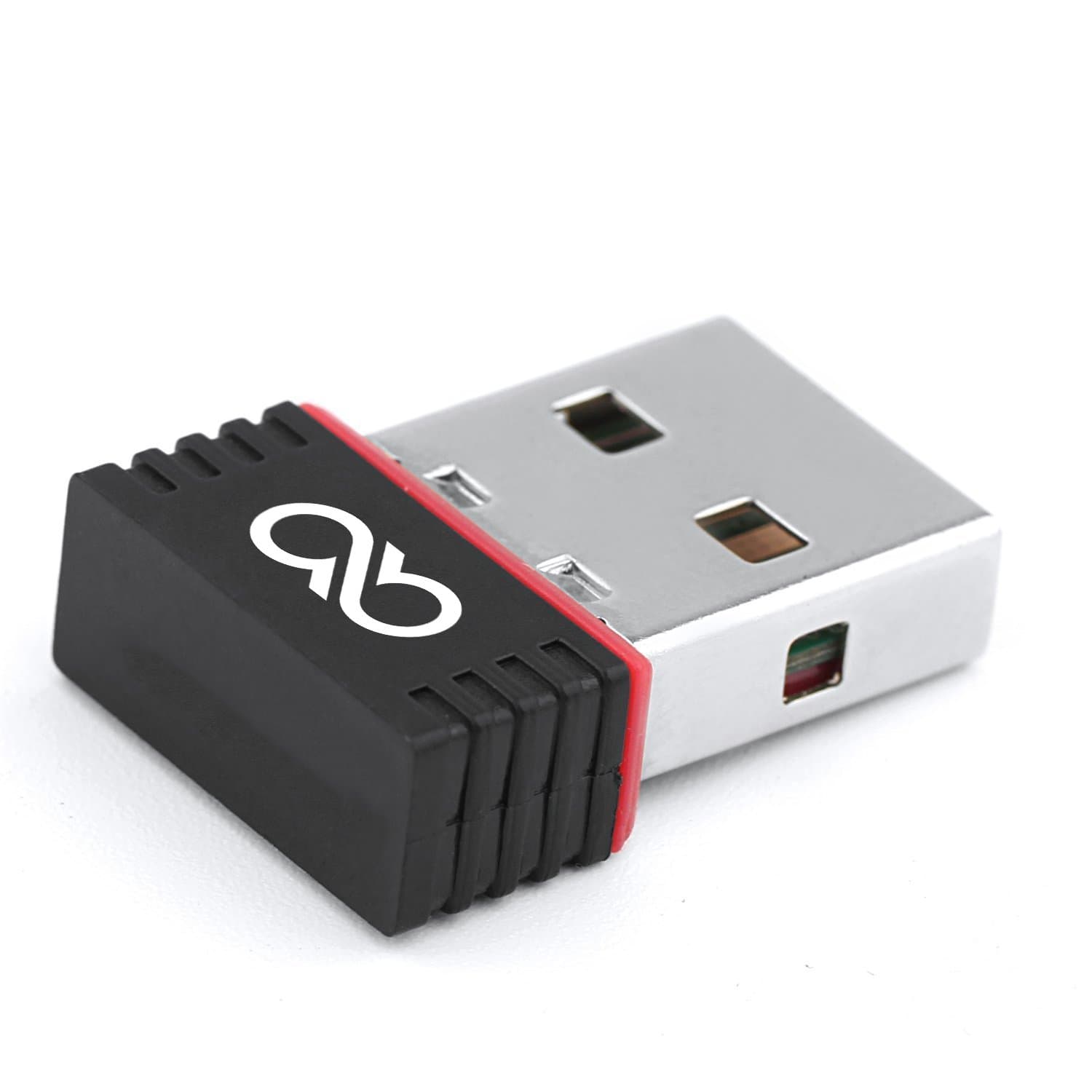 Advent Basics Mini Wi-Fi Receiver 300Mbps, 2.4Ghz, 802.11B/G/N Usb 2.0 Wireless Wi-Fi Network Adapter Black