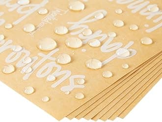 Talented Kitchen 158 White Script Supplementary Pantry & Fridge Labels – White Pantry Label Sticker Ingredients. Water Resistant, Food Jar Labels Decal Pantry Organization Storage