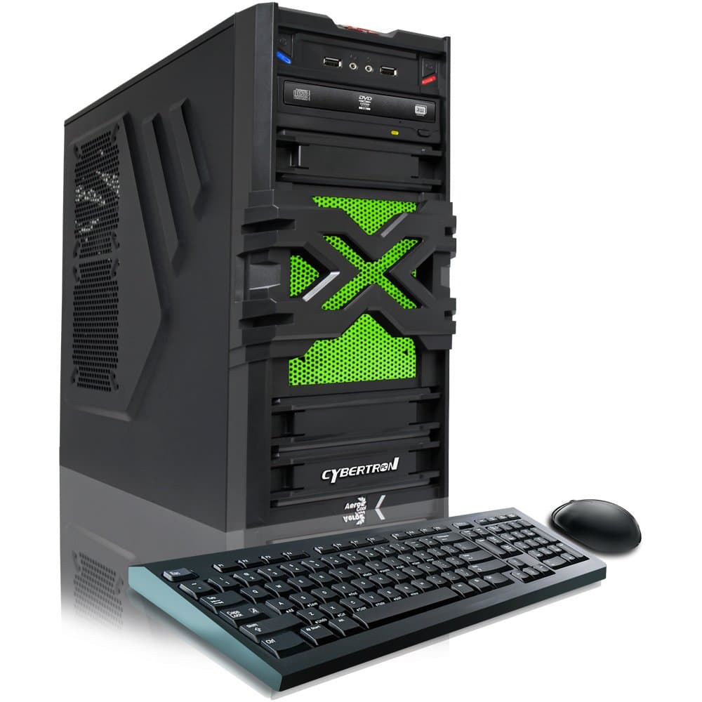 CybertronPC ViperX5 Gaming Desktop - Intel i5-4690K 3.5GHz Quad-Core Processor, 8GB DDR3 Memory, AMD Radeon R7 240 (2GB) Graphics, 1TB HDD, Microsoft Windows 8.1 64-Bit (Discontinued by Manufacturer)