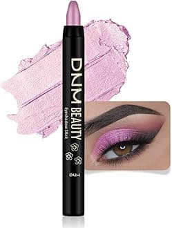 evpct Violet Pink Shimmer Cream Eye Shadow Brightener Sticks Set for Eyes, Violet Pink Shimmery Matte Pencil Eye shadow Applicator Stick Pen Palette Makeup Waterproof sombras en crema para ojos 07#