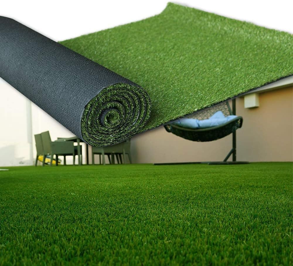 LITA Artificial Grass 4' x 38' (152 Square Feet) Realistic Fake Grass Deluxe Turf Synthetic Turf Thick Lawn Pet Turf -Perfect for Indoor/Outdoor Landscape (20mm high Pile) Customized