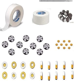 ACP ACUPRESSURE Star Magnet, Byol, Chakra, Bar, Cluster, Jimmy and Half Inch Paper Tape, One Inch Paper Tape, 10 Piece