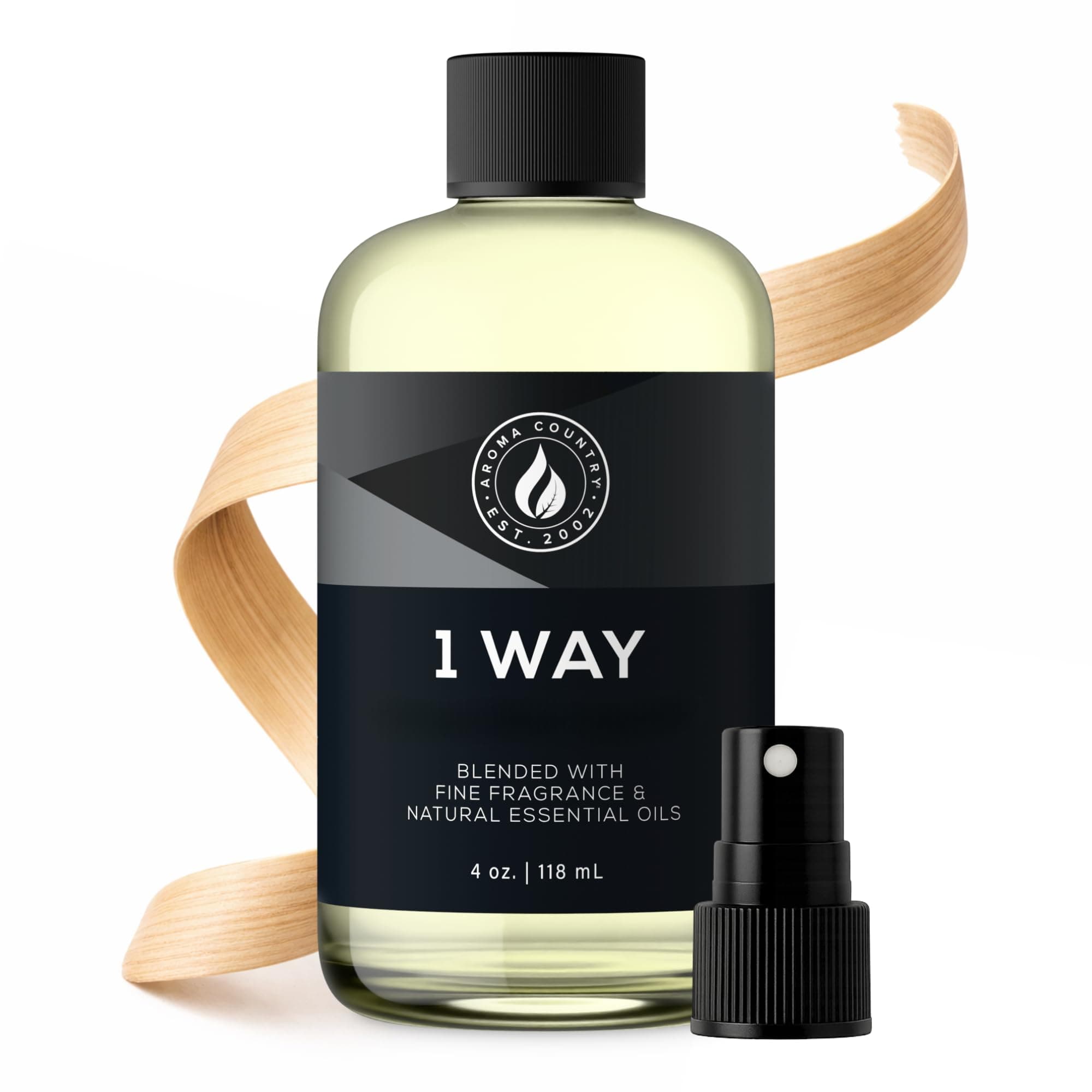 1 Way Diffuser Oil - Luxury Hotel Santal Fragrance Oil for Diffuser Refill, Sandalwood Home Aroma Diffusers & Room Spray - My Way Premium Aromatherapy Oils & Home Scent (4 Fl Oz)