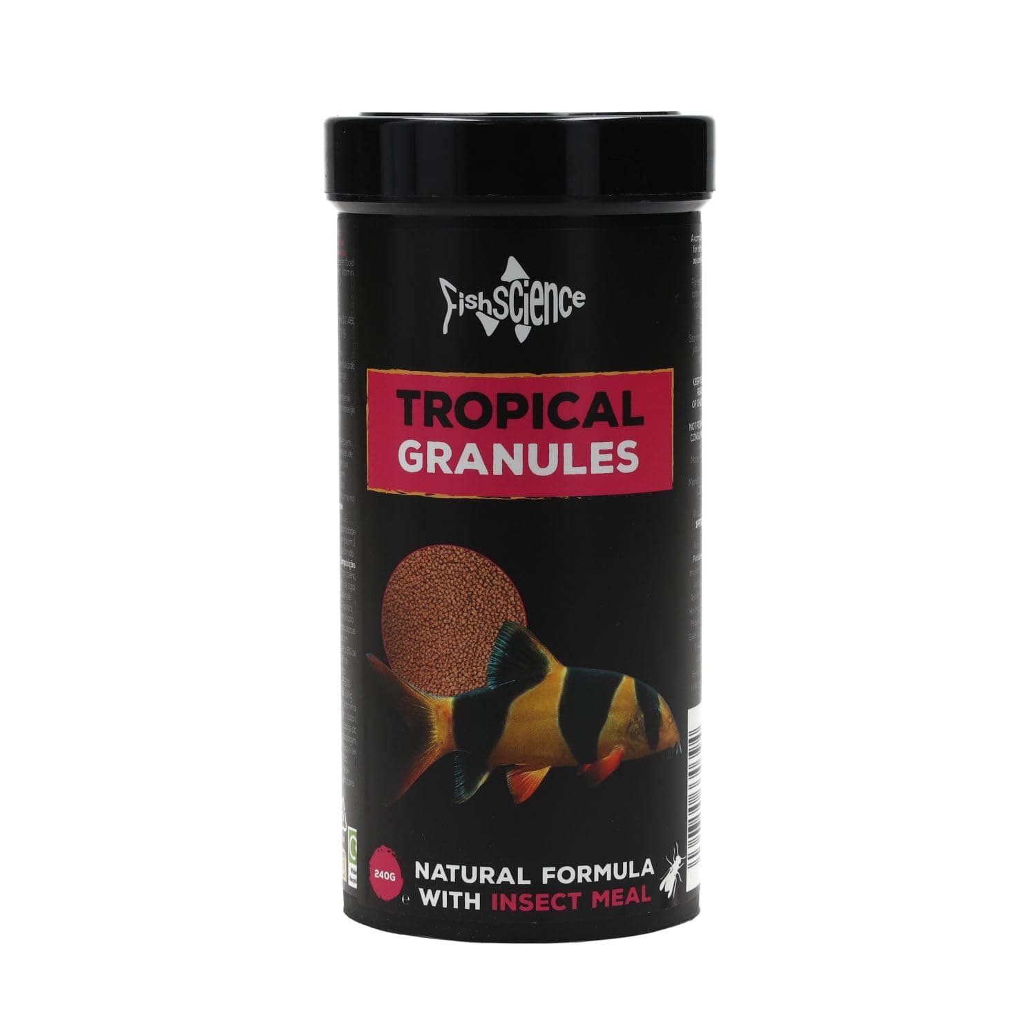 FishScience Tropical Granules Fish Food 240g