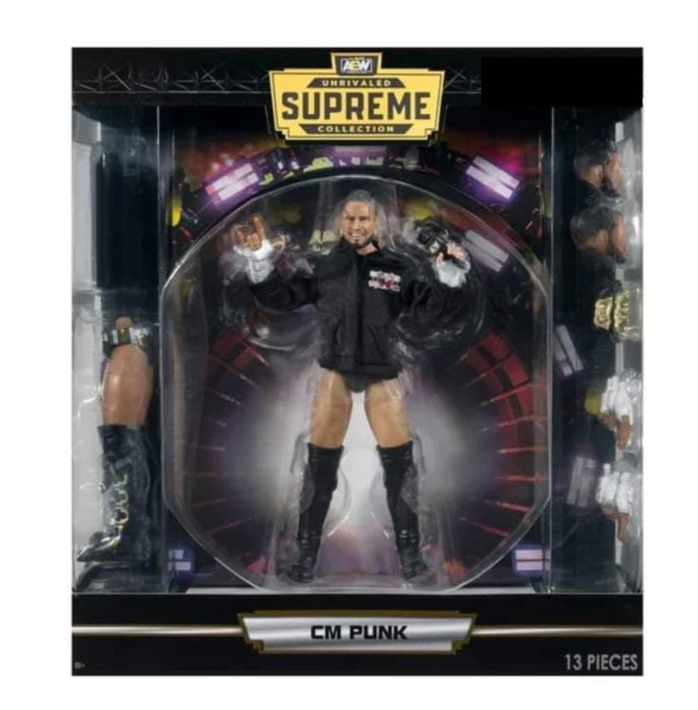 Unrivaled Supreme CM Punk - Exclusive 6 inch Figure