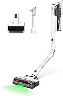Tineco Cordless Stick Vacuum Cleaner, 185W Suction,1L Larger Dustbin, 3DSense Power Brush, PureCyclone Tech, Easily Tackles Large Debris