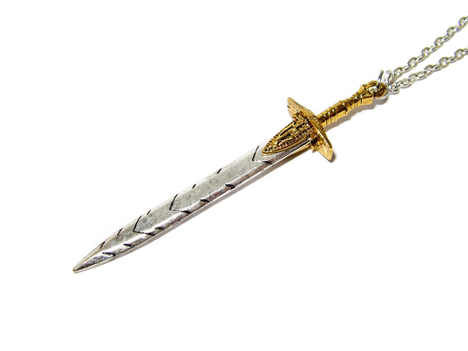 Percy Jackson Riptide Sword Pendant Necklace