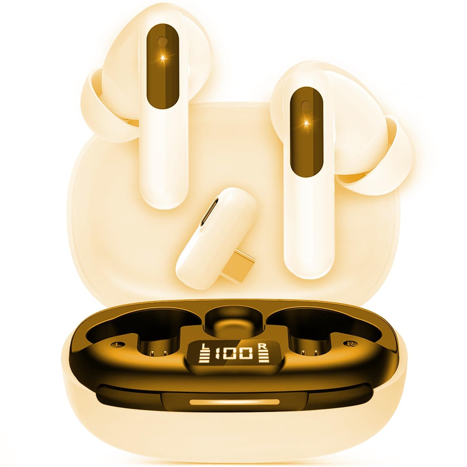 RYR 2.4GHz Wireless Gaming Earbuds