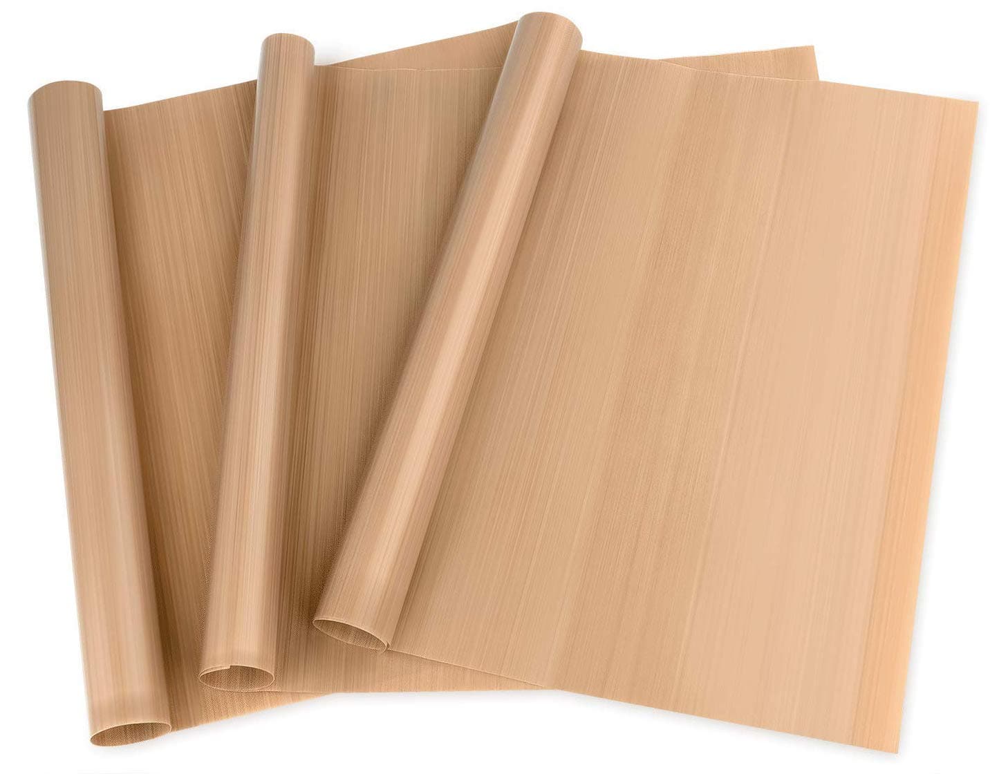 JANDJPACKAGING 3 Pack PTFE Teflon Sheet for Heat Press Transfer Sheet Non Stick 16 x 20" Heat Transfer Paper Reusable Heat Resistant Craft Mat …