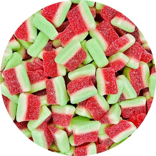 Retro Sweets by Happy Candy® Pick n Mix 400 Grams Choose From Hundreds of Sweets (Fizzy Watermelon Slices)