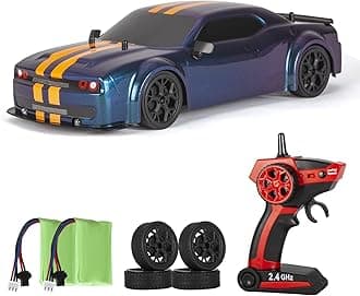 RC Drift Cars, 1:14 Remote Control Car 4WD Drift Vehicle 30km/h High Speed Sport Racing Car Gifts Toy for Kids Adults