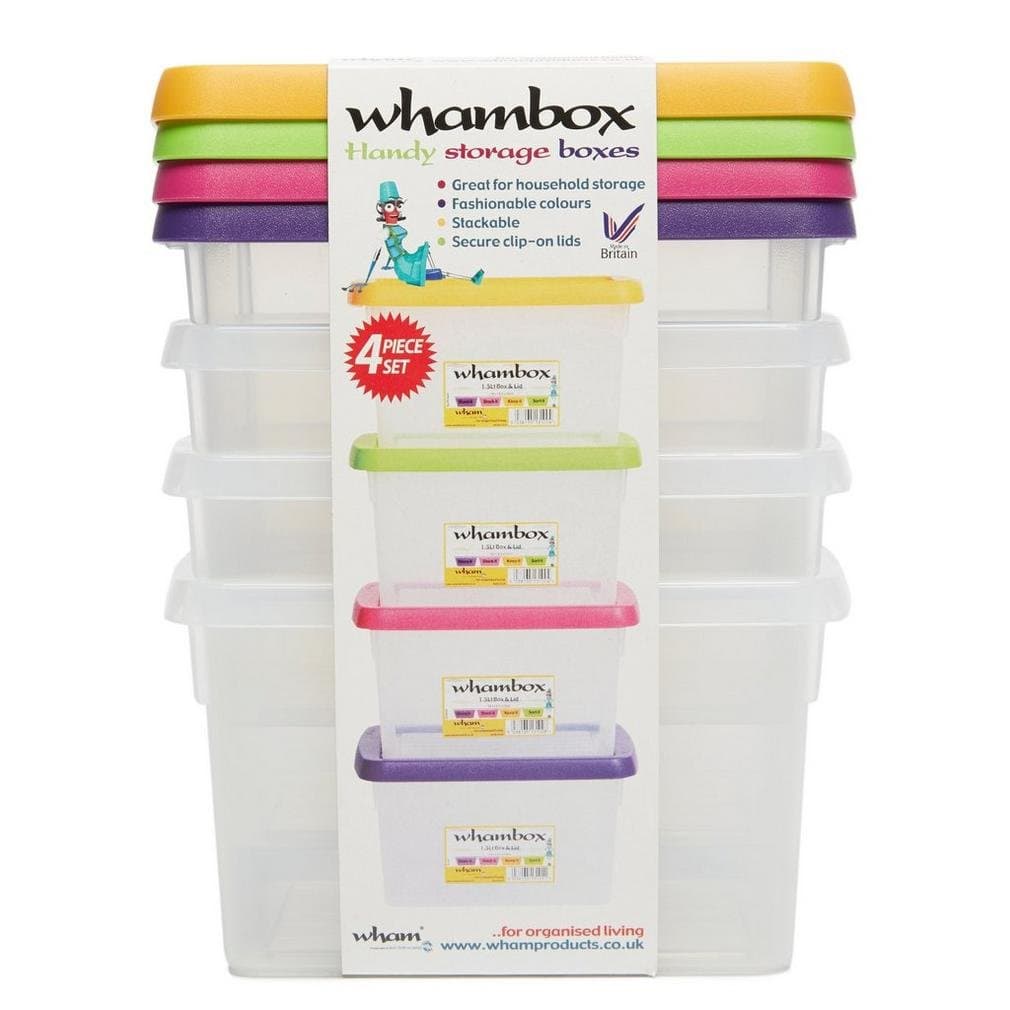Box & Lid 1.5L Set of 4