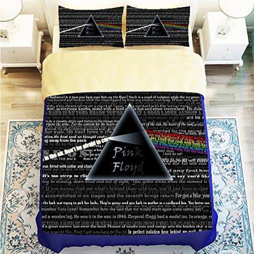 Generic Pink Floyd 4 Piece Duvet Cover Set Queen Size