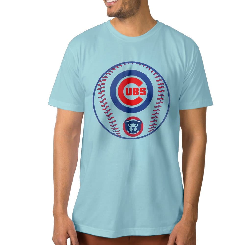 PTCY Men T PTCYM Bear Cub Baseball Personalized Men's Tee White