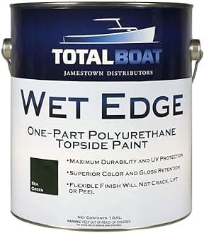 TotalBoat Wet Edge Topside Paint (Sea Green, Quart)